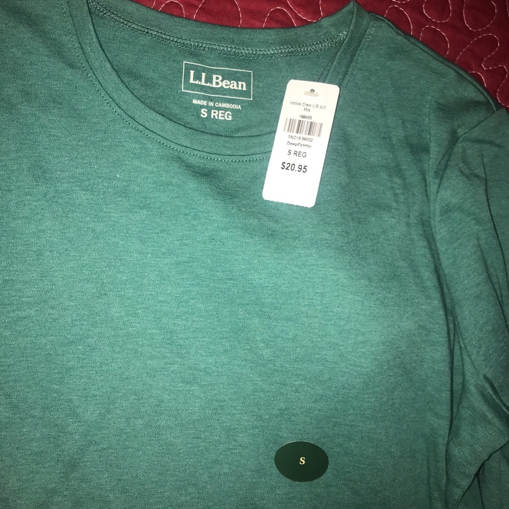 L.L Bean Long Sleeve Cotton Tee
